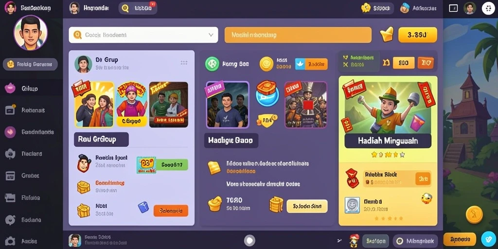 Komunitas aktif yang memudahkan interaksi sosial di dalam game.