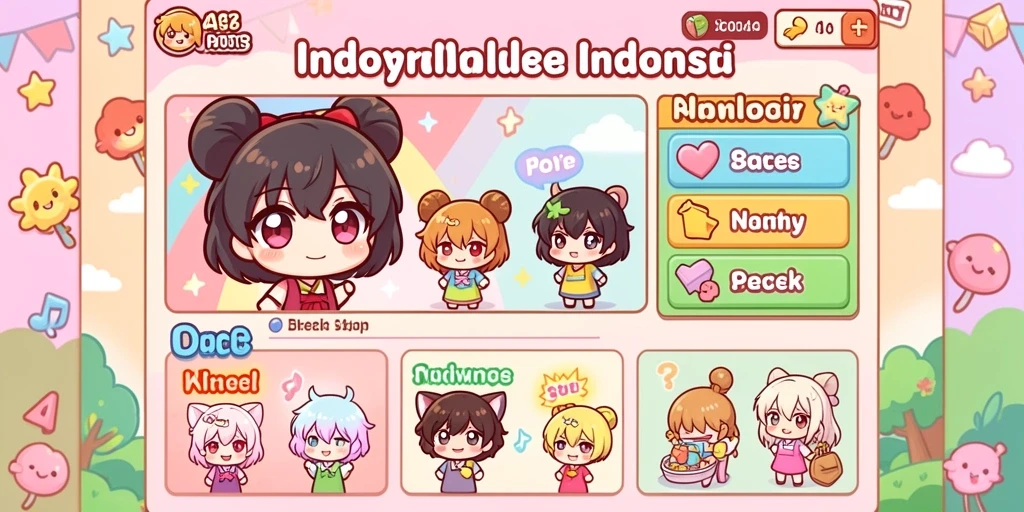 Halaman utama dengan berbagai pilihan permainan slot.