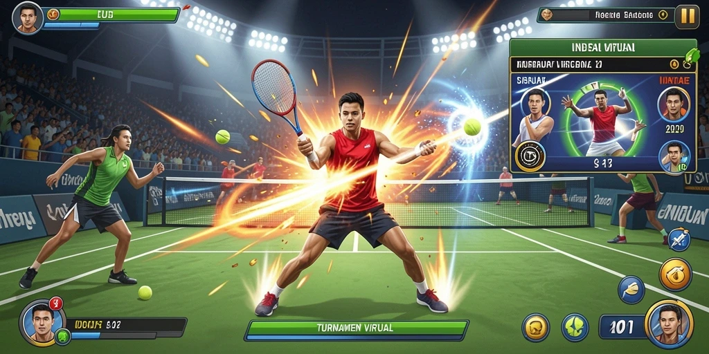 Mode multiplayer yang memfasilitasi permainan bersama teman.