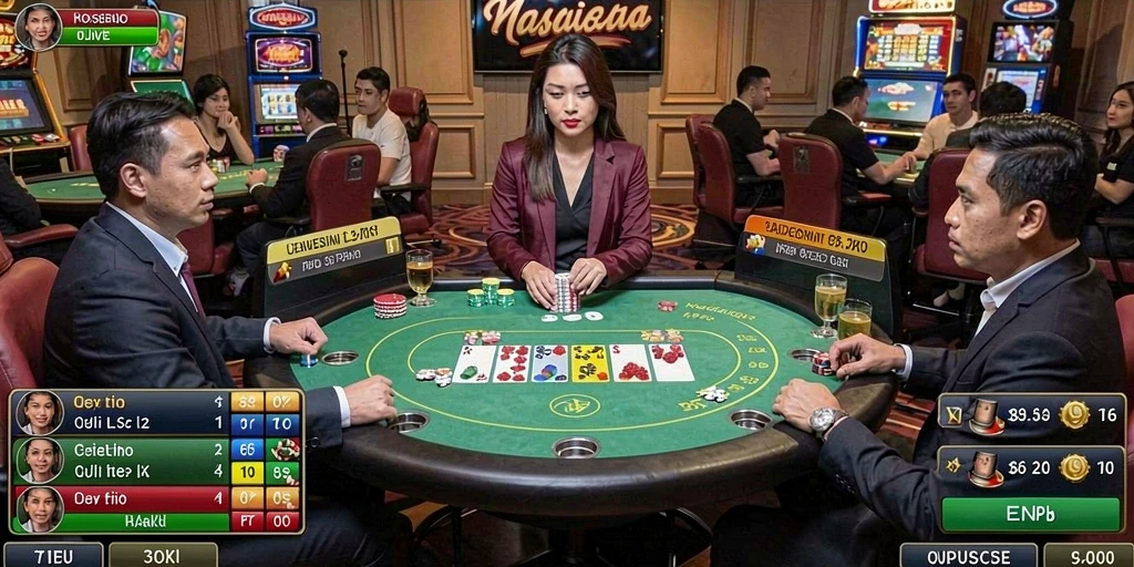 Fitur sosial yang memungkinkan interaksi antar pemain.
